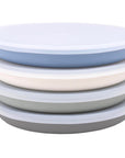 Bamboo Plates with Lids (Set of 4)
