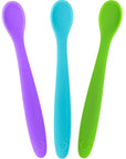 First Stage Infant Feeding Spoons – Set of 3 with Carrying Case