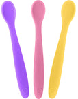 First Stage Infant Feeding Spoons – Set of 3 with Carrying Case