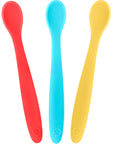 First Stage Infant Feeding Spoons – Set of 3 with Carrying Case