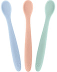 First Stage Infant Feeding Spoons – Set of 3 with Carrying Case