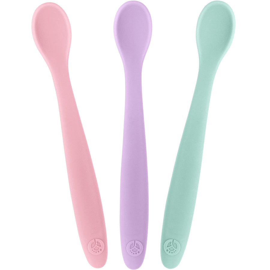 First Stage Infant Feeding Spoons – Set of 3 with Carrying Case