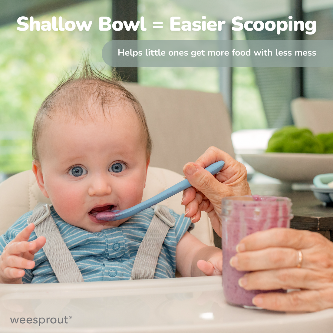 First Stage Infant Feeding Spoons – Set of 3 with Carrying Case