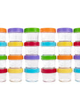 Glass Baby Food Storage Jars – 4 oz (Set of 24)