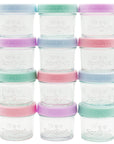 Glass Baby Food Storage Jars – 4 oz, 8 oz, or Mixed Sets