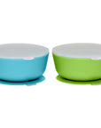 Silicone Suction Bowls with Lids – 12 oz (Set of 2)