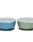 Silicone Suction Bowls with Lids – 12 oz (Set of 2)