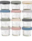 Glass Baby Food Storage Jars – 4 oz (Set of 12)