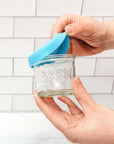 Glass Baby Food Storage Jars with Silicone Lids – 4 oz (Set of 12)