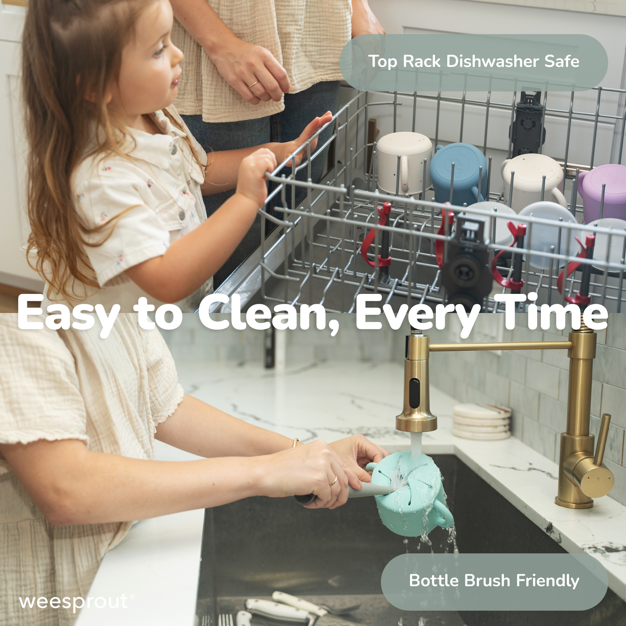 Silicone Snack Cups – Set of 2 with Lids