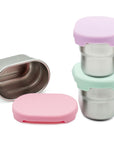 Stainless Steel Dip Containers – Set of 3 (2.7 oz)