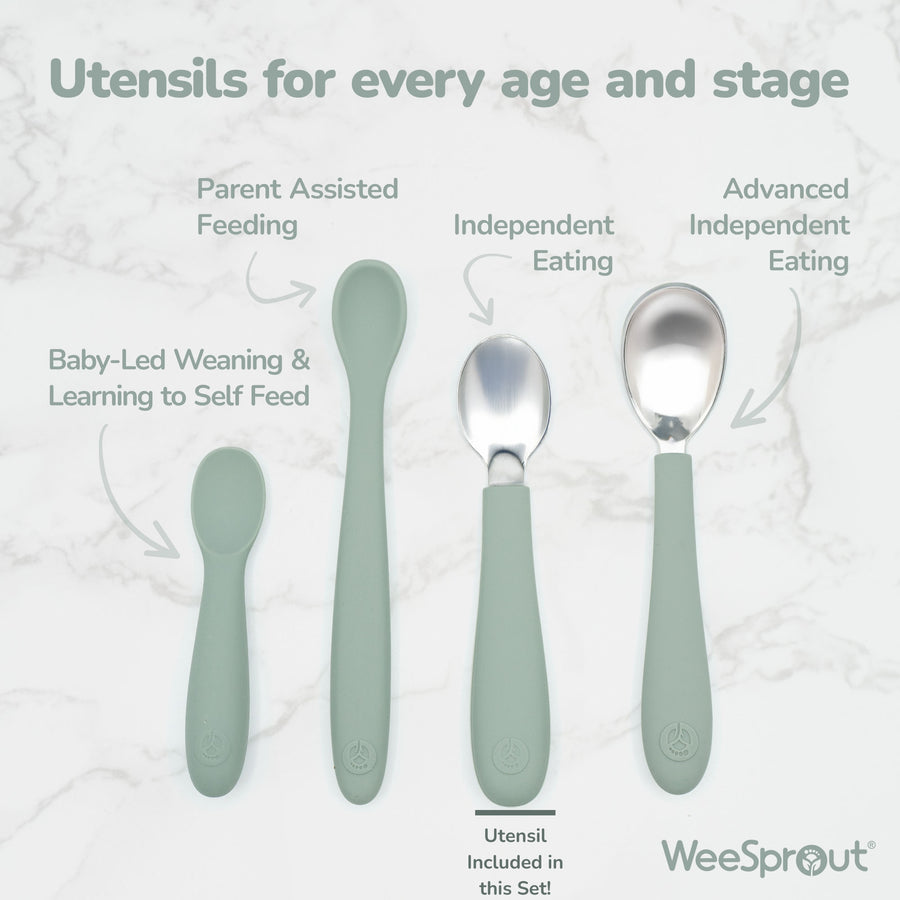 Stainless Steel Toddler Utensils