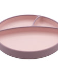 Silicone Suction Plate – Divided, Single Plate (No Lid)