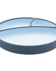 Silicone Suction Plate – Divided, Single Plate (No Lid)