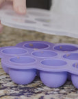 Silicone Baby Food Freezer Tray – 1.5 oz Sections