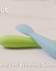Baby-Led Weaning Silicone Spoons – Set of 3 with travel case