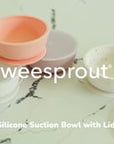 Silicone Suction Bowls with Lids – 12 oz (Set of 2)