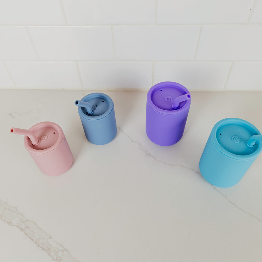 Silicone Straw Sippy Toddler Cups