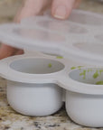 Silicone Baby Food Freezer Tray – 3 oz Sections