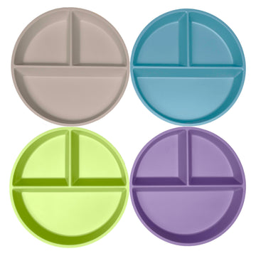 Bamboo Divided Kids Plates