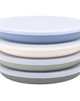Bamboo Plates with Lids (Set of 4)