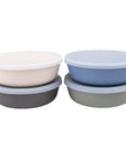 Bamboo Bowls with Lids (Set of 4) - 15 oz