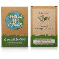 Weesprout Replacement Caps for Reusable Food Pouches