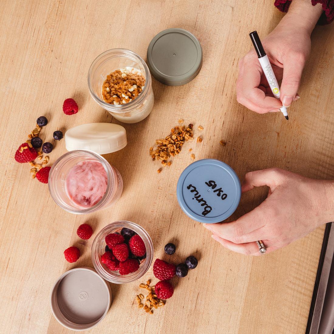 Glass Baby Food Jars