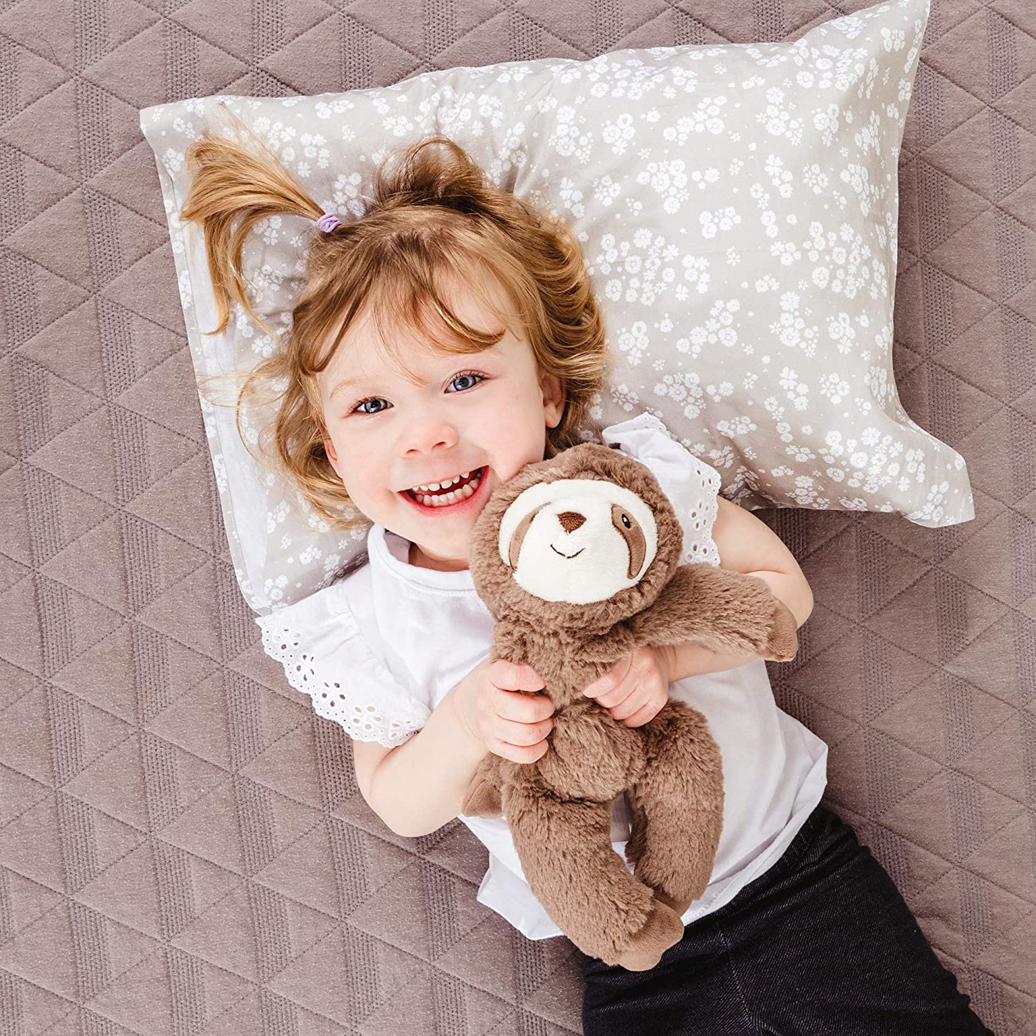 Organic Cotton Toddler Pillow &amp; Pillowcase
