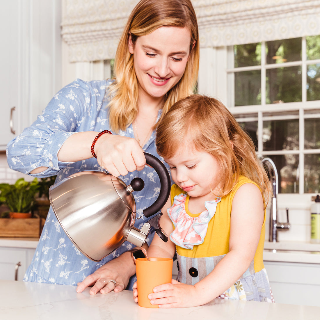 2-in-1 Stainless Steel Cups | WeeSprout Bright Green Purple Blue Gray / 12 oz by WeeSprout