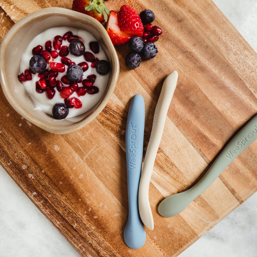 Stage 1 Silicone Baby Spoons