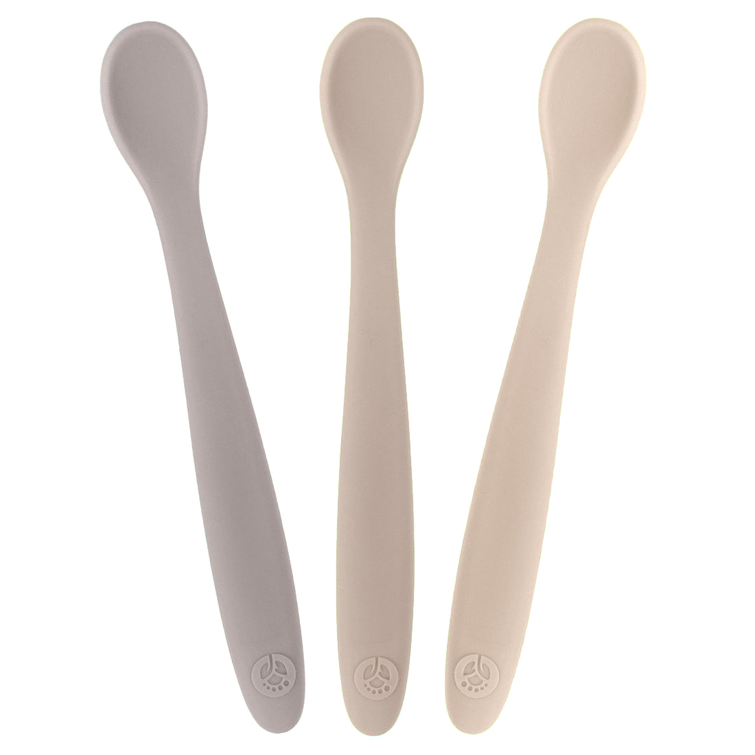 Tri-Color Silicone Large Kitchen Spoon