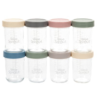 Glass Baby Food Jars