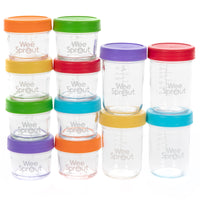 Glass Baby Food Jars