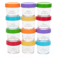 Glass Baby Food Jars