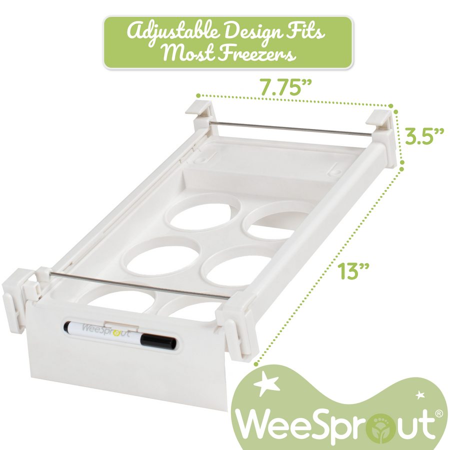 Freezer Tray For Glass Baby Food Jars