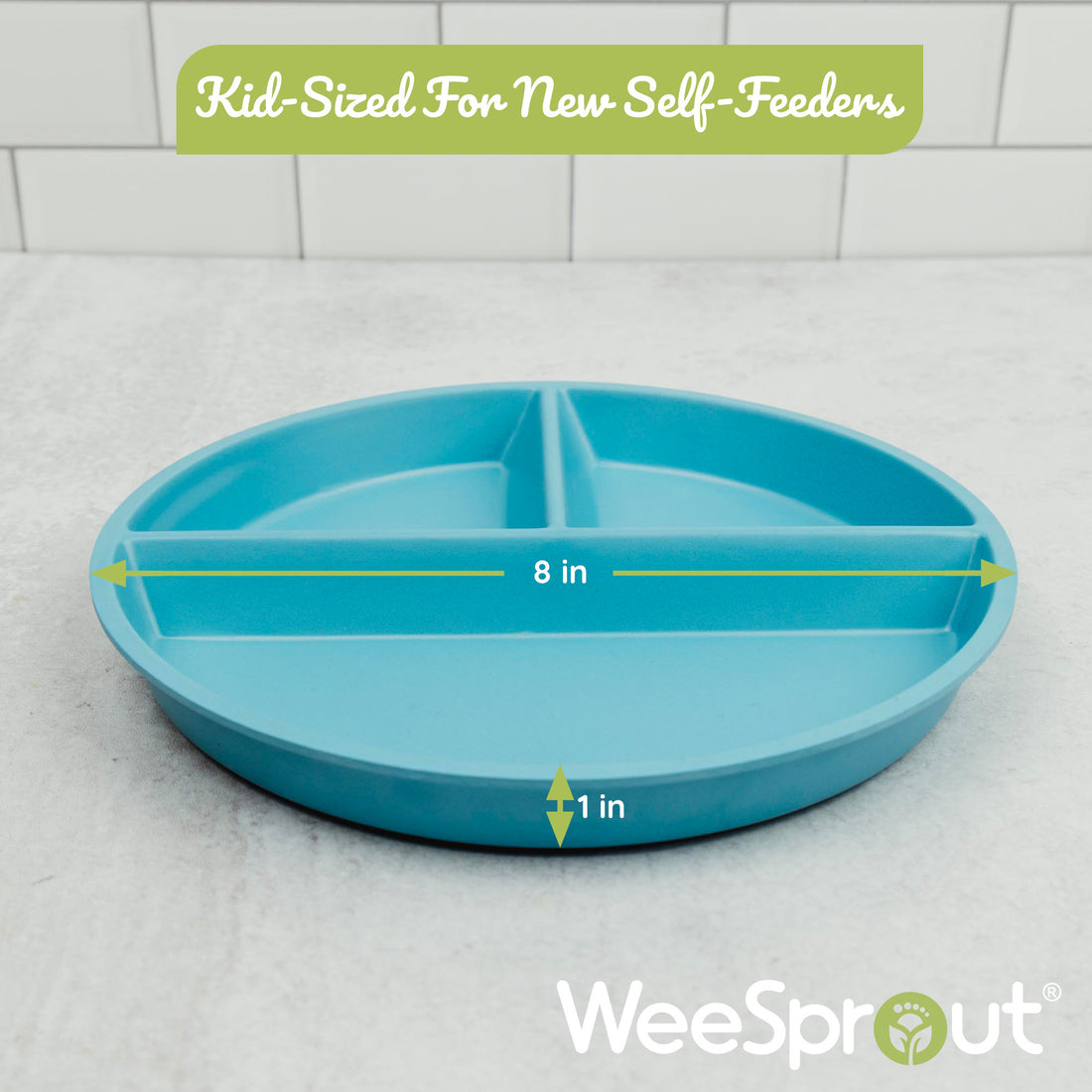 Bamboo Divided Kids Plates