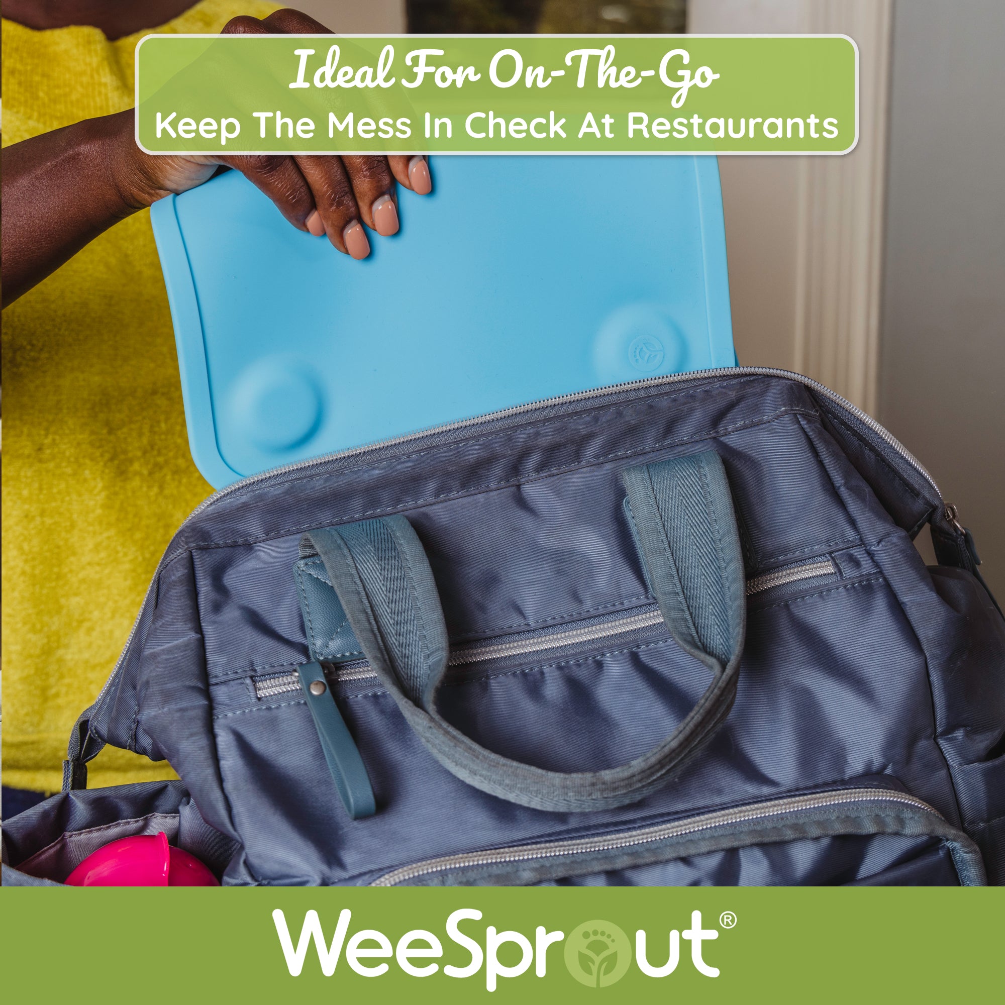 Silicone Suction Placemats – Set of 2 (Small or Large)