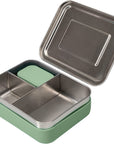 Stainless Steel Bento Box with Silicone Sleeve – Small