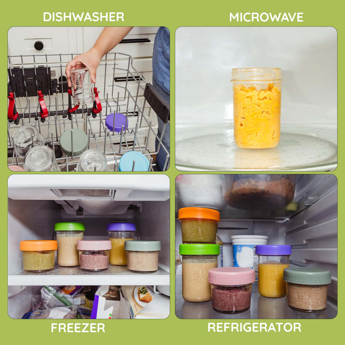 Storage ideas for bulk baby food