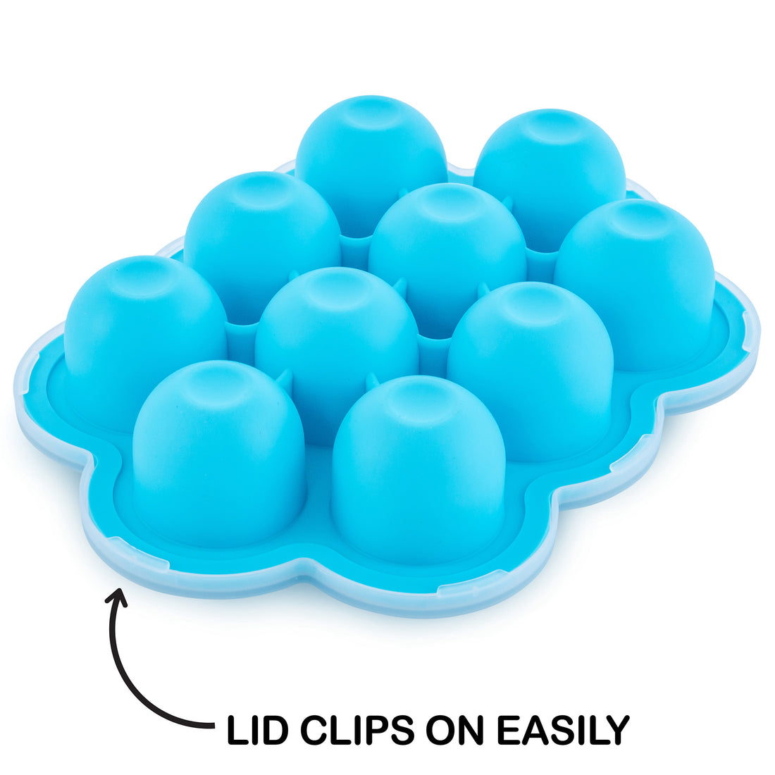 WEESPROUT Silicone Baby Food Freezer Tray with Clip-on Lid – Kim
