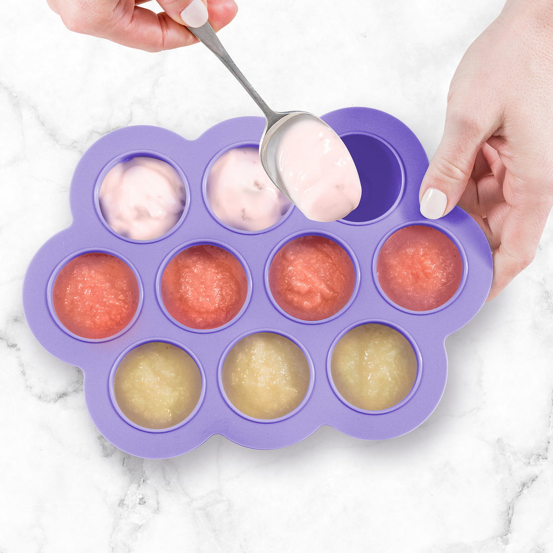 If You Make Your Own Baby Food, You Need This Silicone Freezer Tray