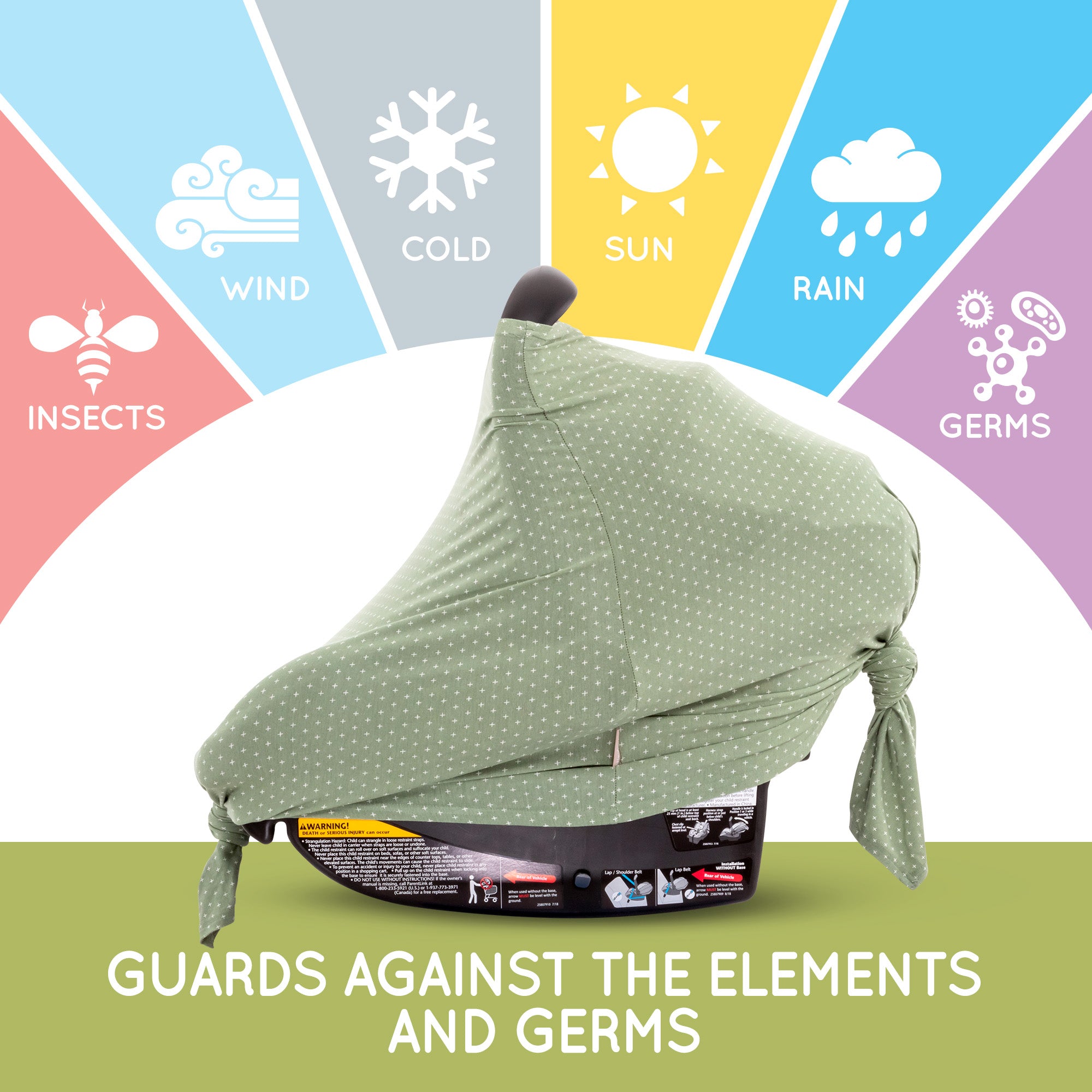 Nursing Cover – 3-in-1 Design