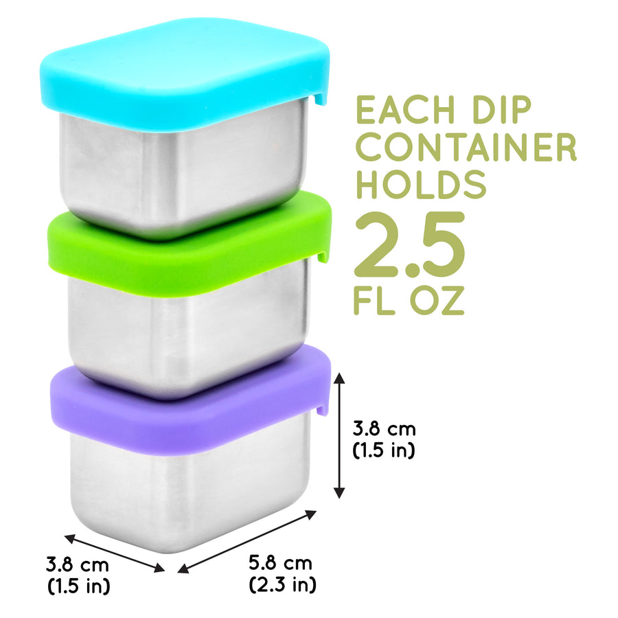 Stainless Steel Dip Containers