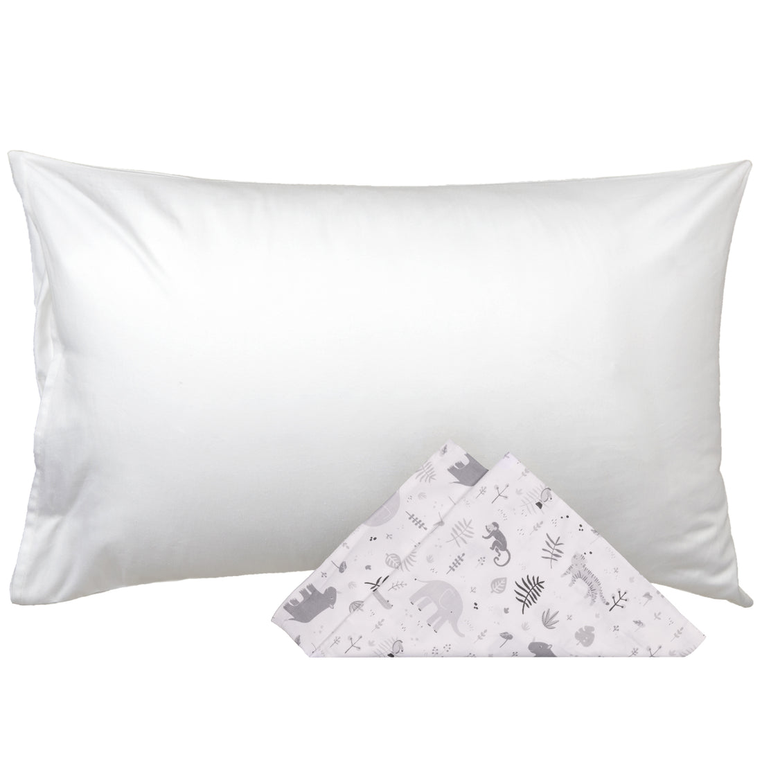 Organic Cotton Toddler Pillow & Pillowcase