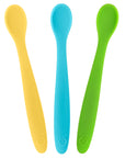 First Stage Infant Feeding Spoons – Set of 3 with Carrying Case