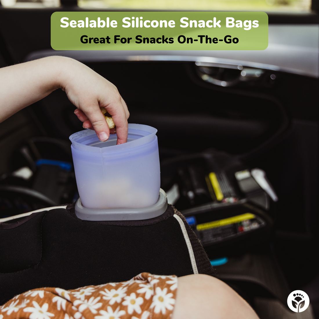 Silicone Reusable Snack Bags WeeSprout