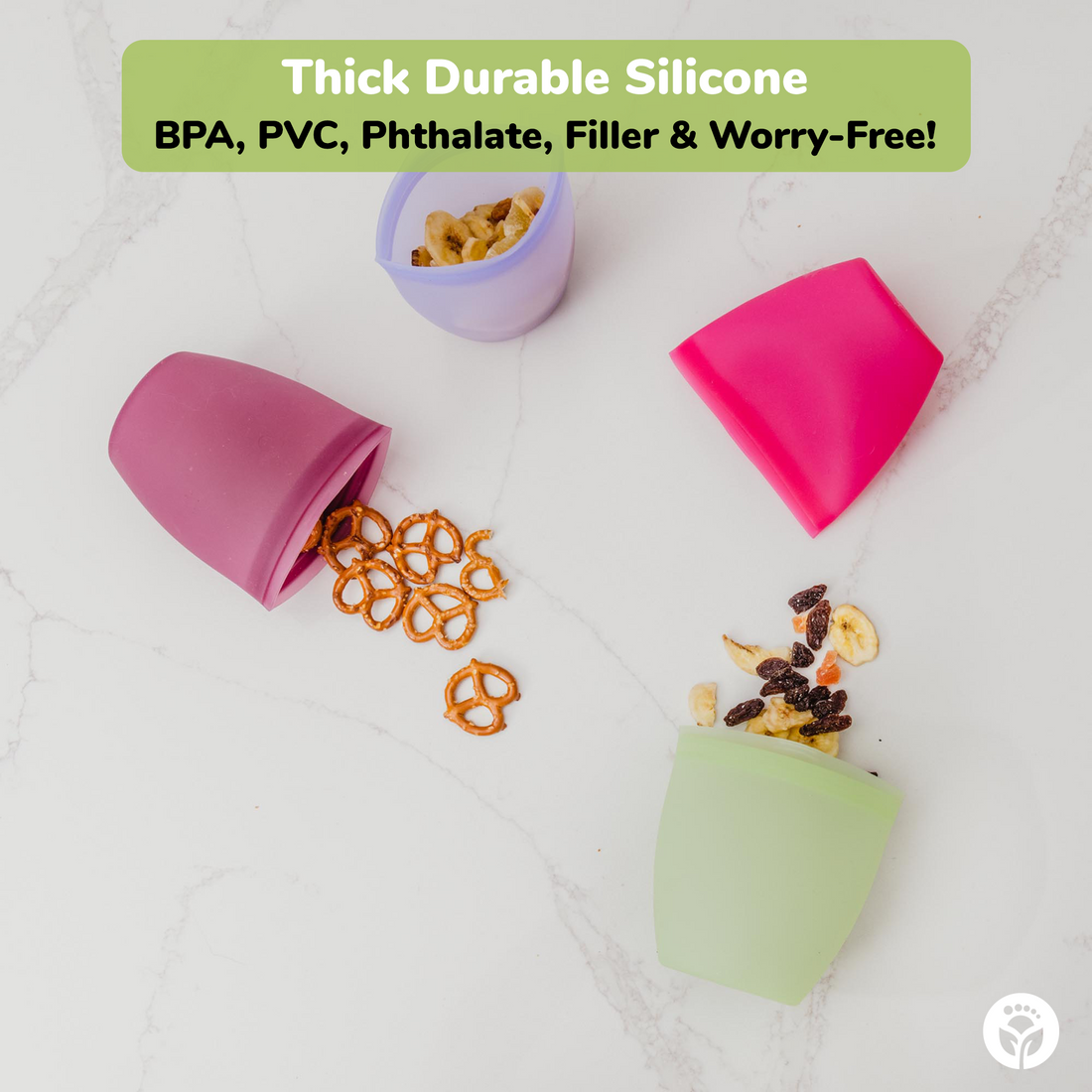 Silicone Snack Bags